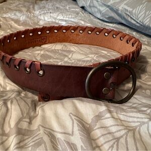 RARE REAL LEATHER Linea Pelle belt